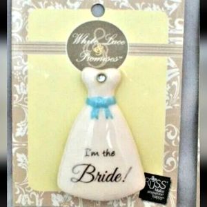 BRIDE Dress Pin with Crystal Avceny